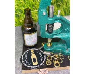 Stickdatei ITH - Untersetzer Feierabend